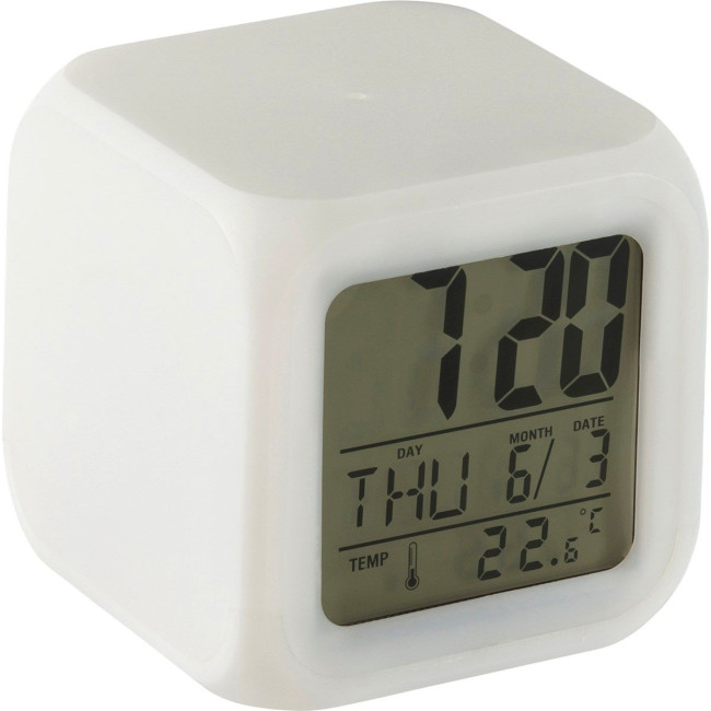 Custom Printed Cube alarm clock - Image 2