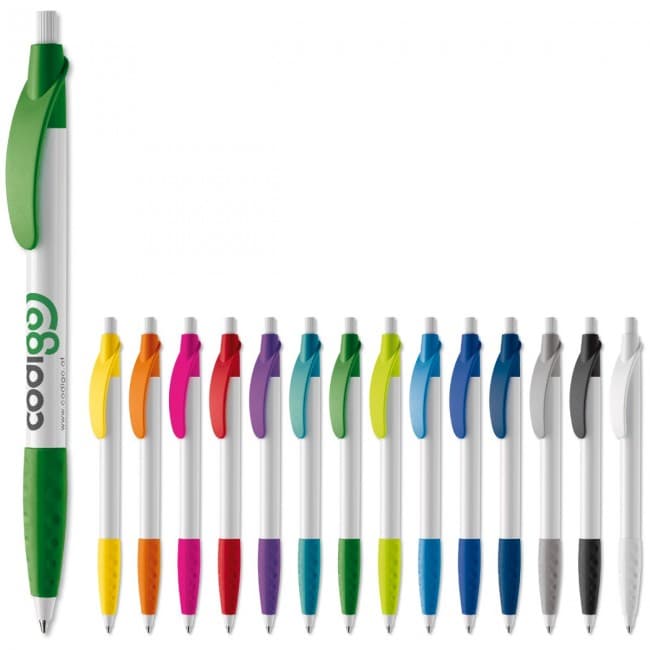 Custom Printed Cosmo ball pen rubber grip HC - Image 2