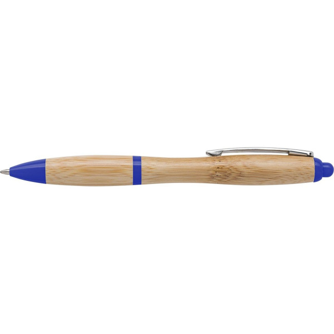 Custom Printed Bamboo ballpen - Image 1