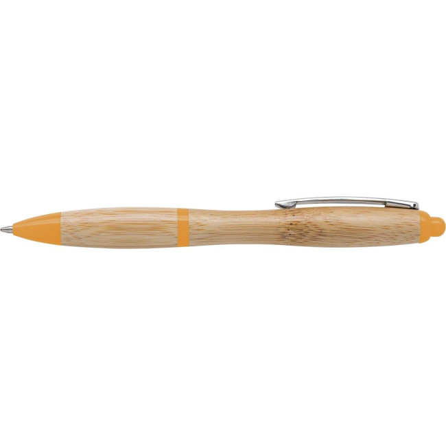 Custom Printed Bamboo ballpen - Image 5