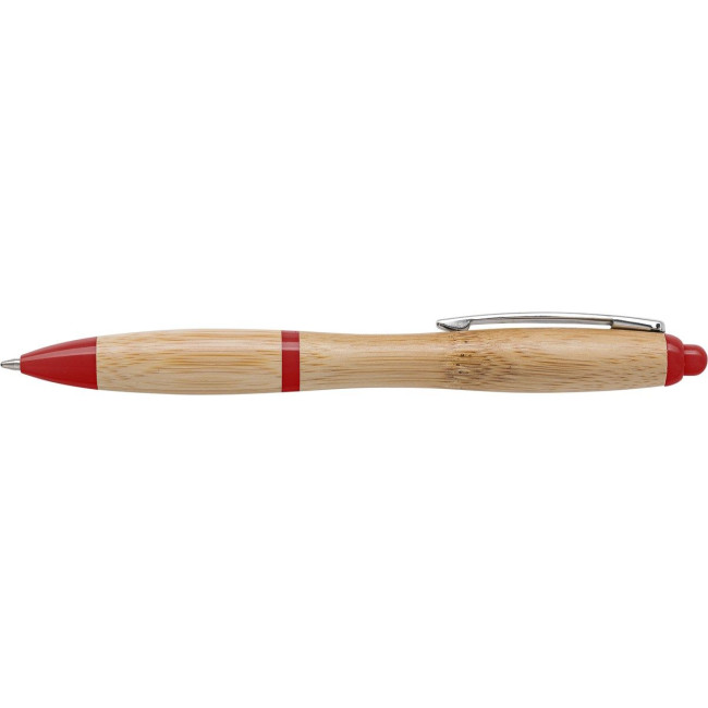 Custom Printed Bamboo ballpen - Image 6