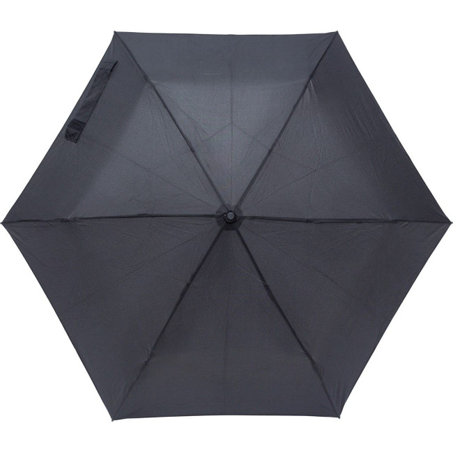 Custom Printed Foldable Pongee umbrella - Image 2