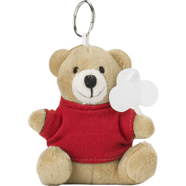 Custom Printed Teddy bear keyring - Image 2