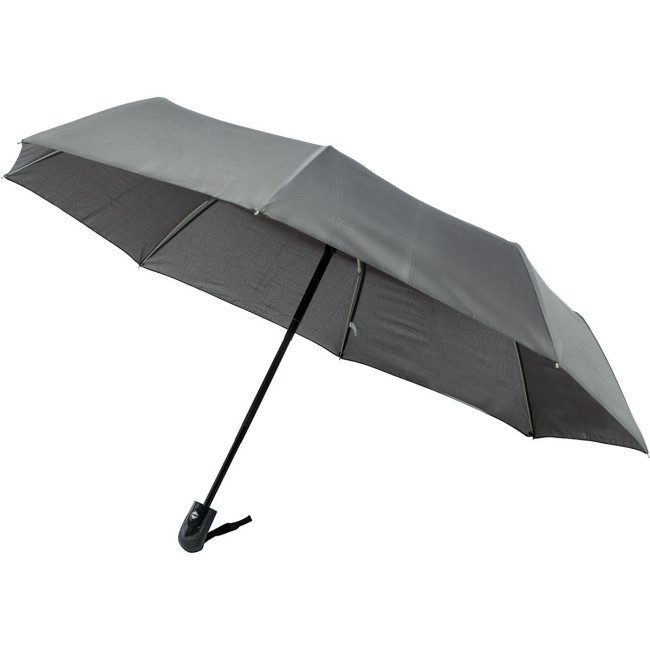 Custom Printed Foldable Pongee umbrella - Image 1