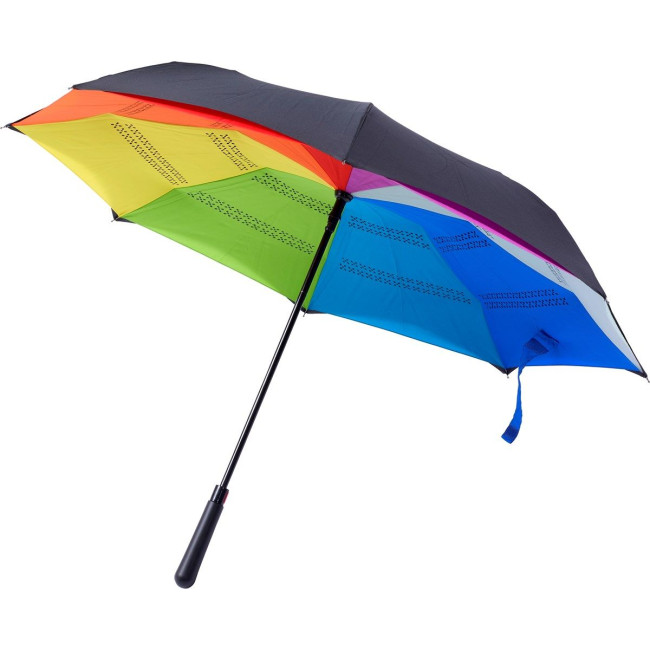 Custom Printed Automatic reversible umbrella - Image 1