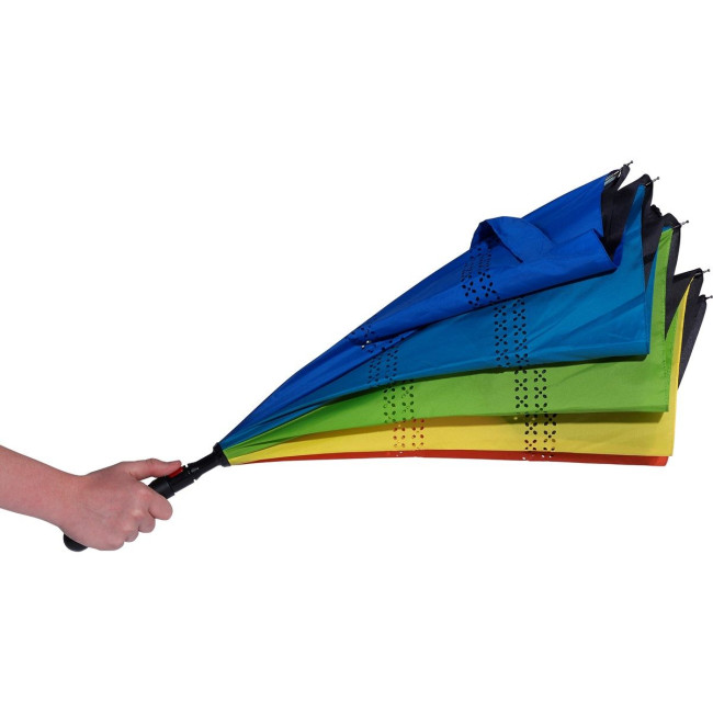 Custom Printed Automatic reversible umbrella - Image 5