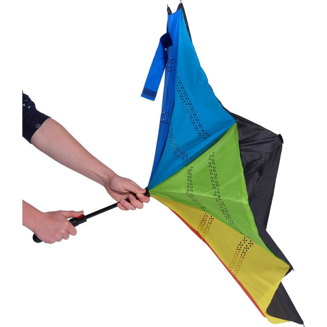 Custom Printed Automatic reversible umbrella - Image 7