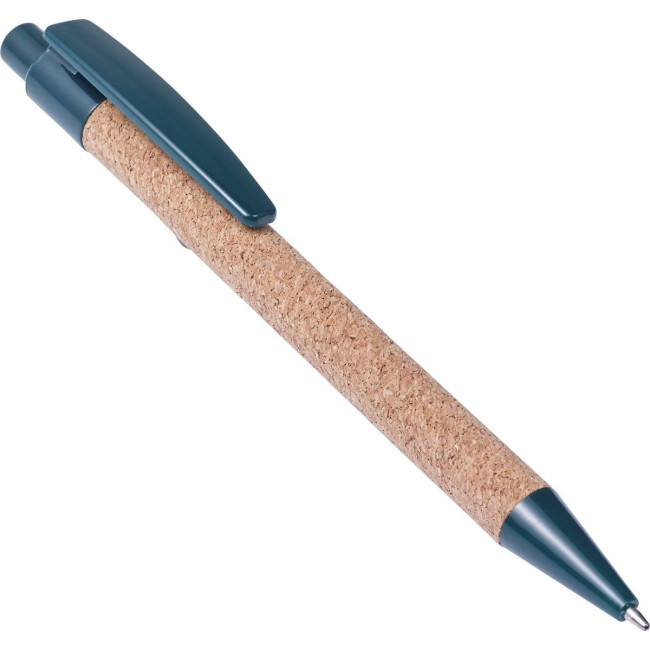 Custom Printed Cork ballpen - Image 1