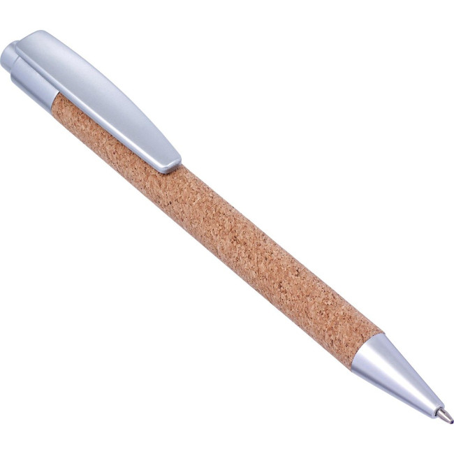 Custom Printed Cork ballpen - Image 2