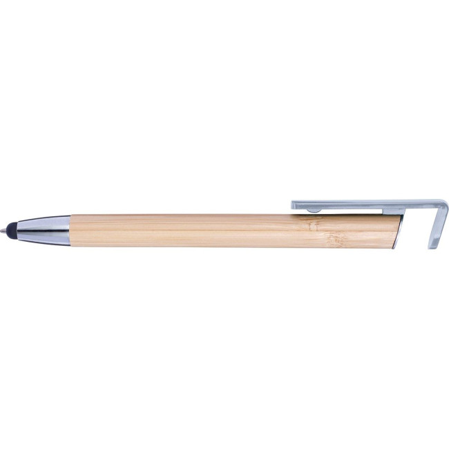 Custom Printed Bamboo ballpen and stylus - Image 7