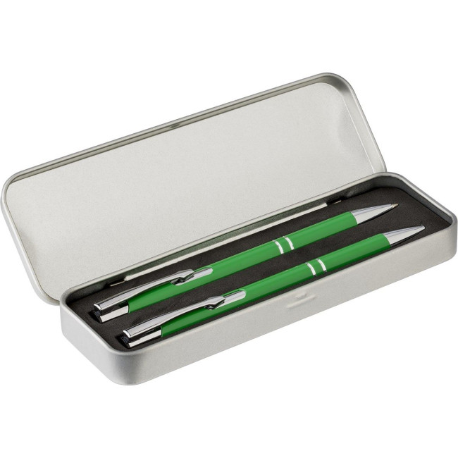 Custom Printed Aluminium writing set - Image 1