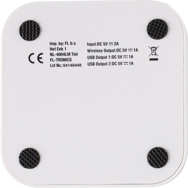 Custom Printed Wireless charger with USB ports - Image 3