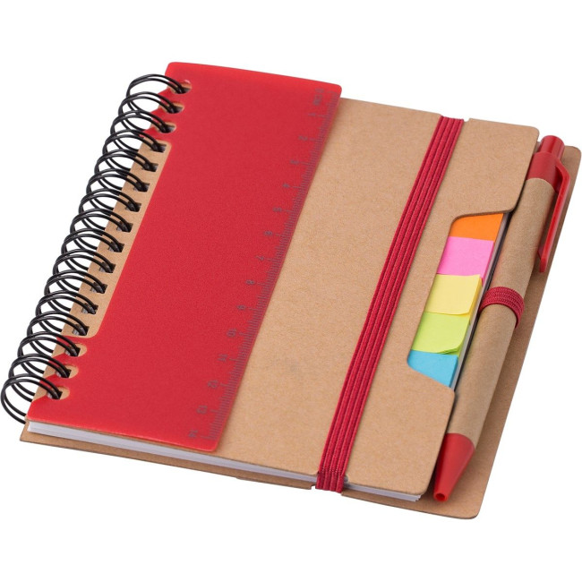 Custom Printed Recycled Wiro Bound Notebook - Image 2