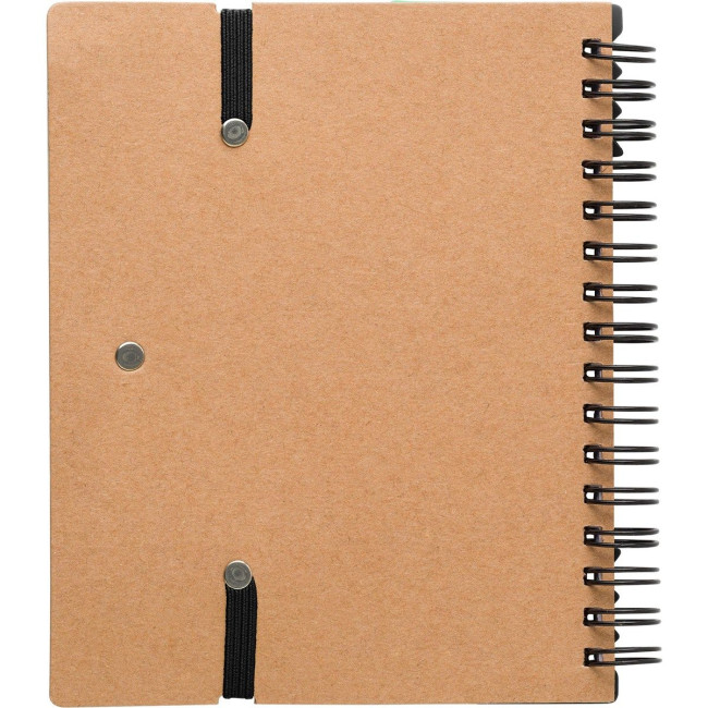 Custom Printed Recycled Wiro Bound Notebook - Image 5