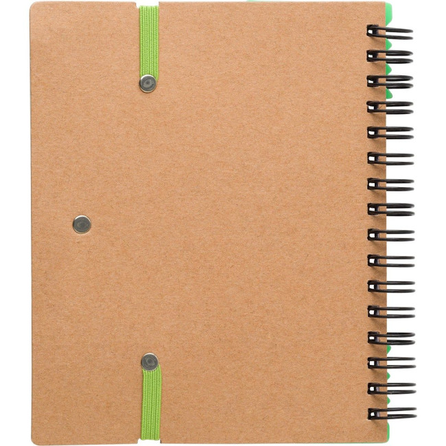 Custom Printed Recycled Wiro Bound Notebook - Image 7