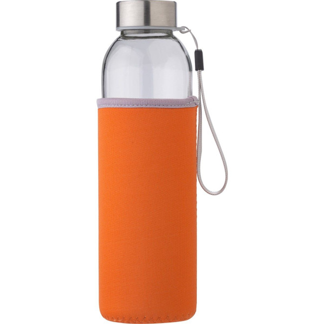 Custom Printed Glass bottle with sleeve 500ml) - Image 3