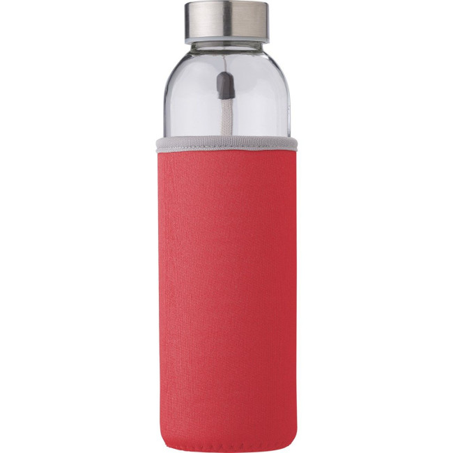 Custom Printed Glass bottle with sleeve 500ml) - Image 6