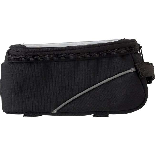 Custom Printed Polyester bicycle handle bar bag - Image 8