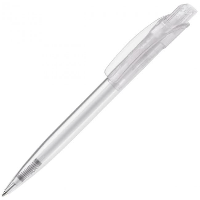 Custom Printed Cube ball pen transparent - Image 2