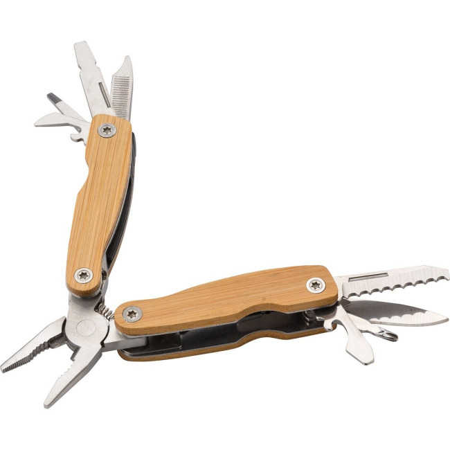 Custom Printed Bamboo multi-tool - Image 1