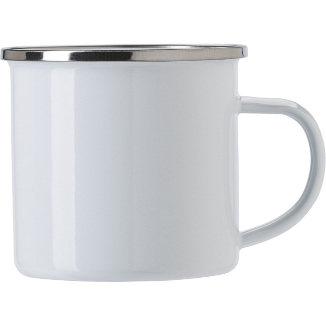 Custom Printed Enamel drinking mug 350ml - Image 3