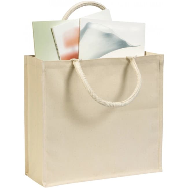 Custom Printed Broomfield' 7oz  Cotton Canvas Tote - Image 1