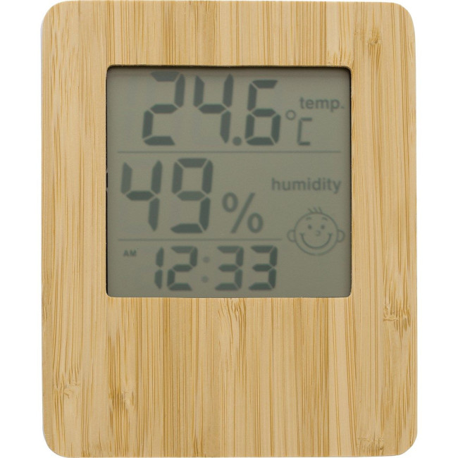 Custom Printed Bamboo weather station - Image 3