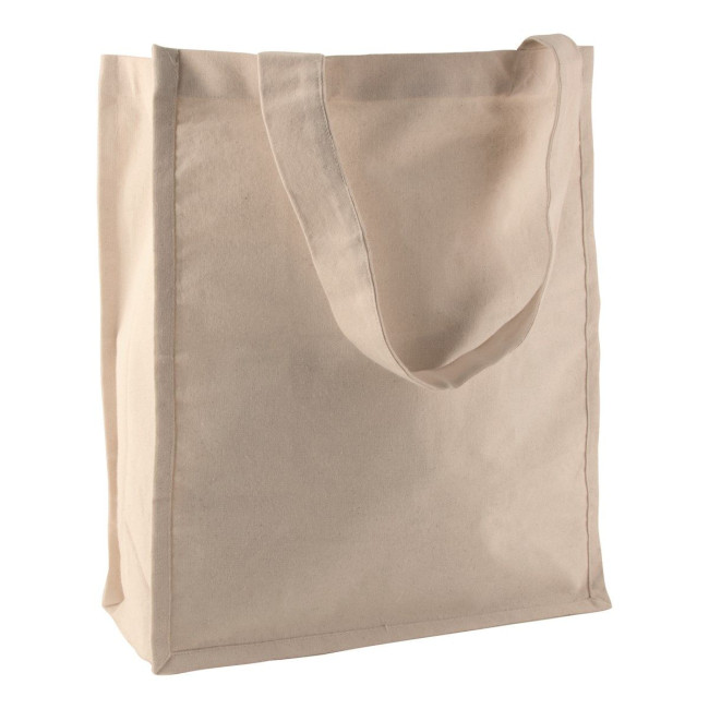 Custom Printed Cotton shopper natural colour - Image 2