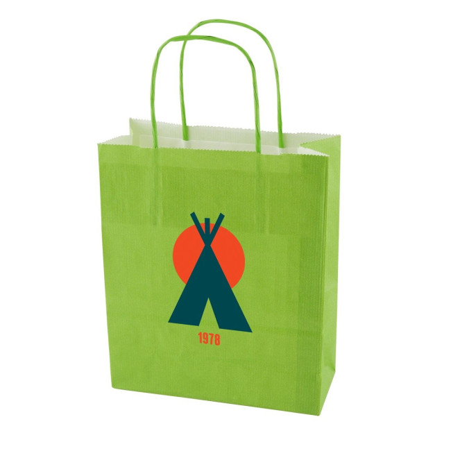 Custom Printed Paper bag 220 x 310 x 100mm - Image 1