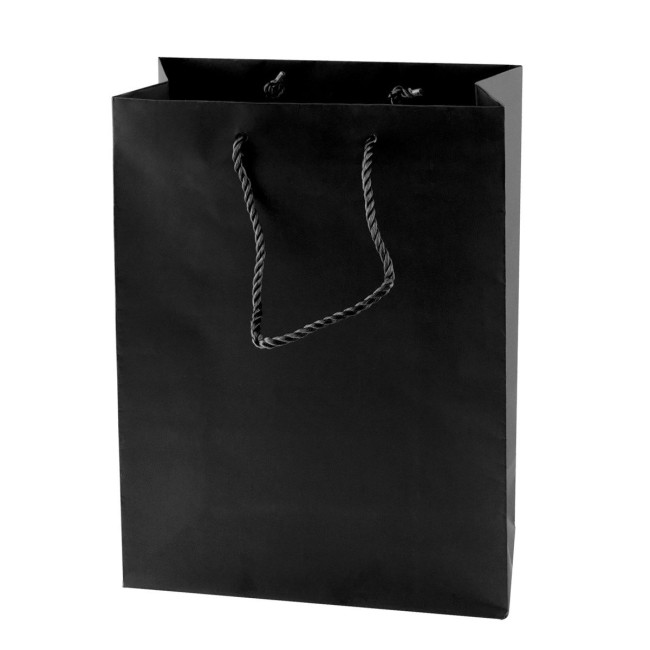 Custom Printed Matt paper bag 160 x 190 x 80 mm - Image 3