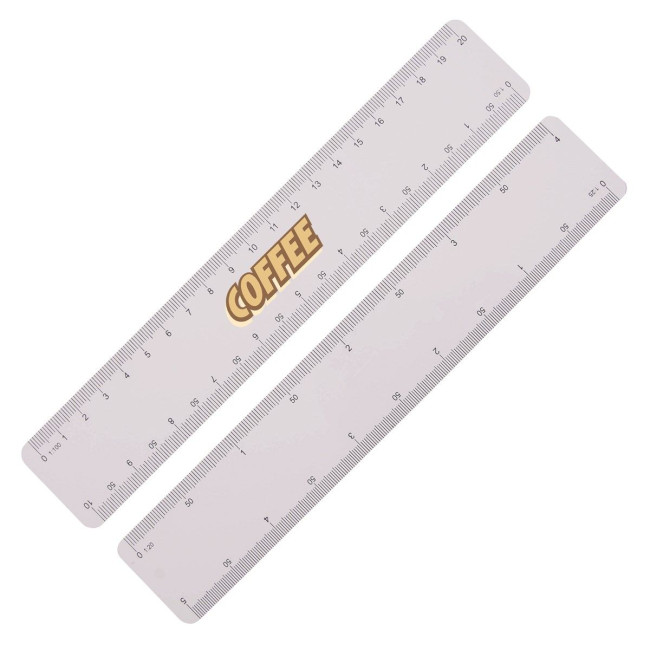 Custom Printed Ultra thin scale ruler 20cm - Image 1