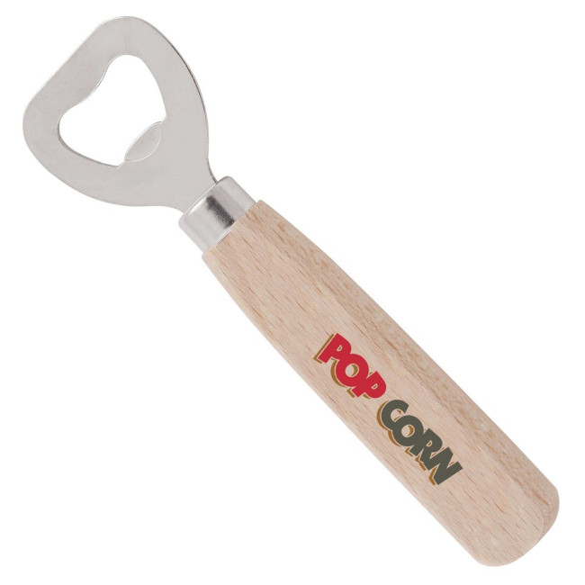 Custom Printed Wooden bottle opener - Image 2