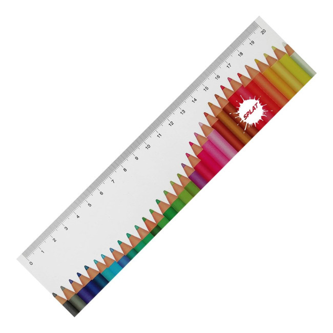 Custom Printed Cardboard ruler, 21cm - Image 2