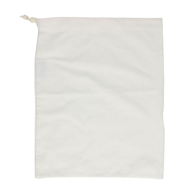 Custom Printed Eco Cotton Drawstring Bread Bag - Image 2