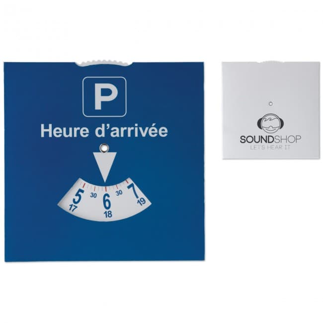 Custom Printed Parking disc France - Image 2