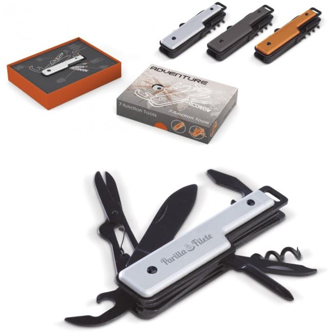 Custom Printed Pocket-knife with 7 functions - Image 1