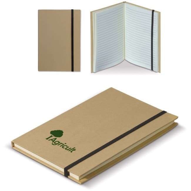 Custom Printed Cardboard notebook A5 - Image 2