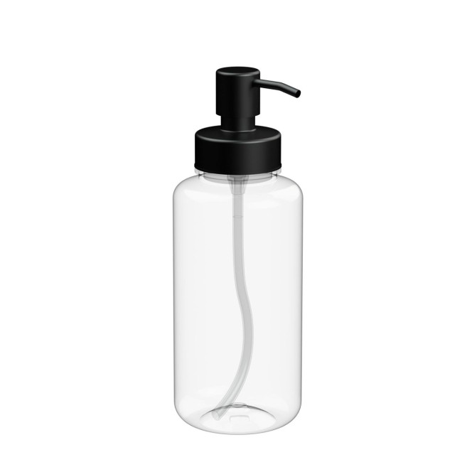 Custom Printed Transparent Deluxe Soap Dispenser 0.7L - Image 2