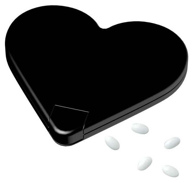 Custom Printed Heart Mint Dispenser - Image 1