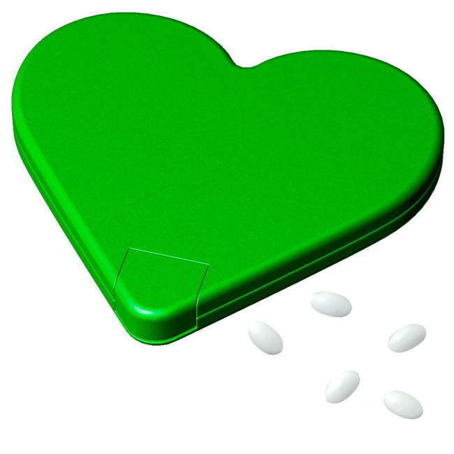 Custom Printed Heart Mint Dispenser - Image 2