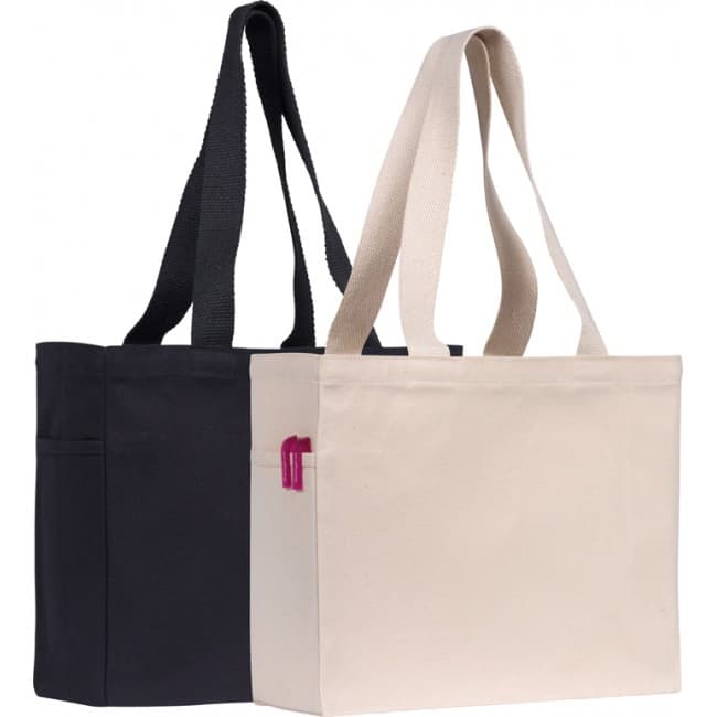 Custom Printed Cranbrook' 10oz Cotton Canvas Tote Shopper - Image 1