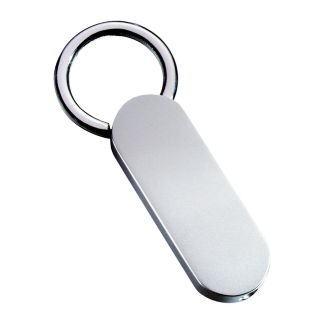 Custom Printed Classic Small Metal Keyring - Image 1