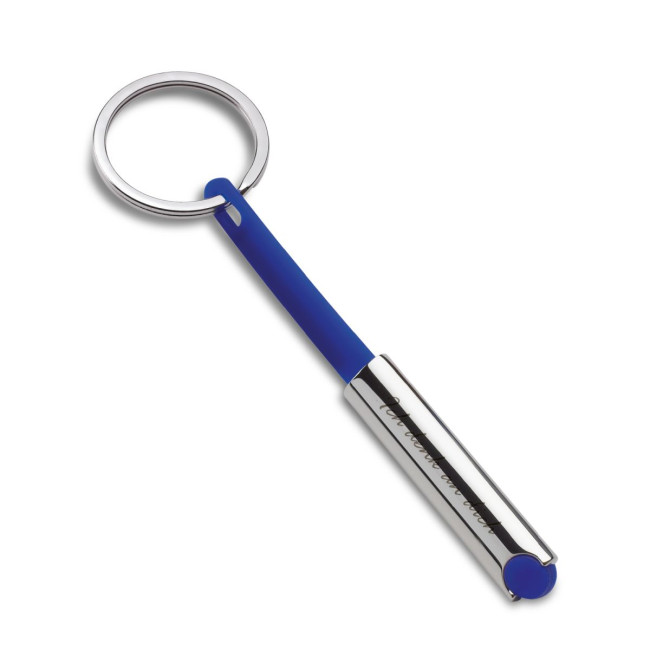 Custom Printed Silicone Metal Keyring - Image 2