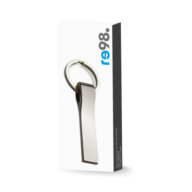 Custom Printed Metal Loop Keyring - Image 4