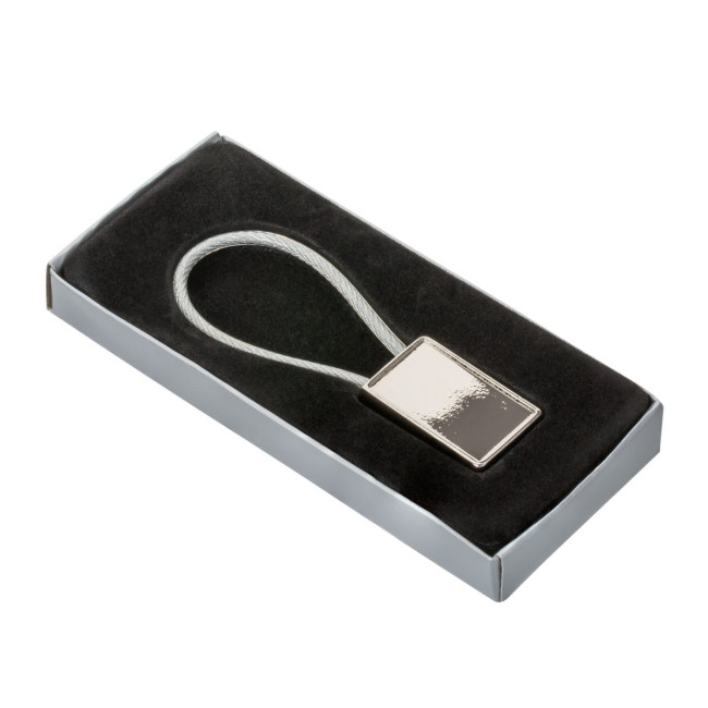 Custom Printed Metal Cable Keyring - Image 3