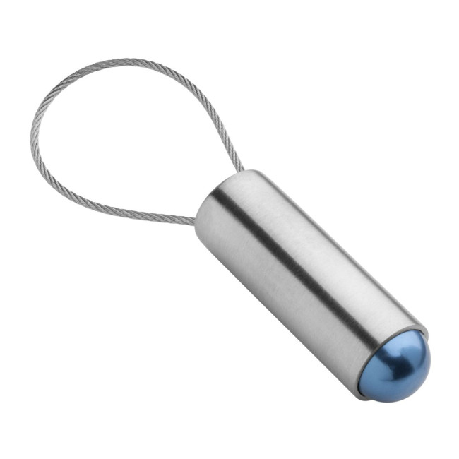 Custom Printed Aluminium Cable Keyring - Image 1