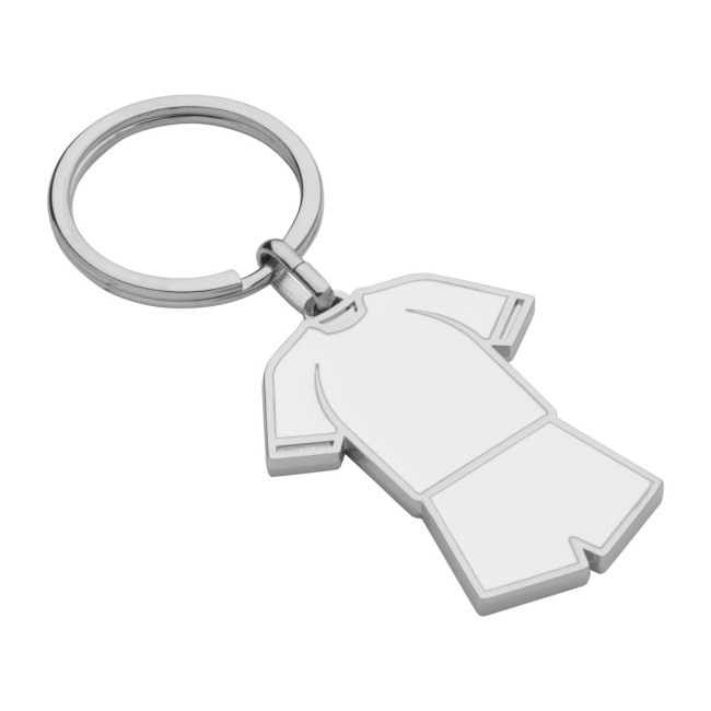 Custom Printed Football Kit Metal Keyring - Image 1