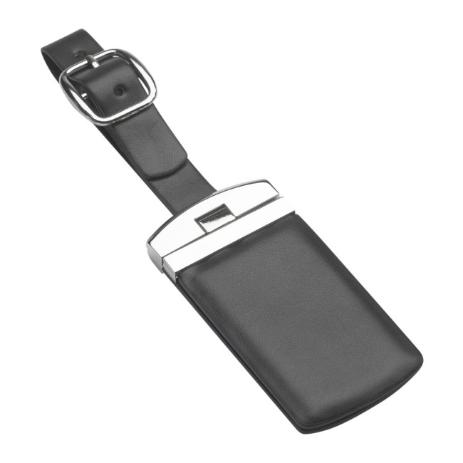 Custom Printed Faux Leather Luggage Tag - Image 1