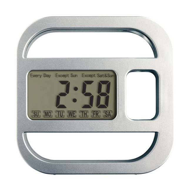 Custom Printed Desk clock with alarm function - Image 3