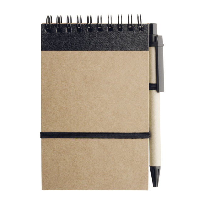 Custom Printed Foggia Clic Clac Branded Notebook - Image 2